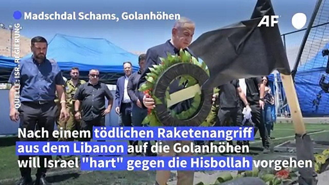 Nach Raketeneinschlag aus dem Libanon: Israel droht Hisbollah mit 'harter Antwort'