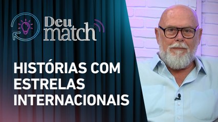 "A peruca do TONY BENNETT ficou PRESA no meu CASACO", diz Victor Oliva | DEU MATCH