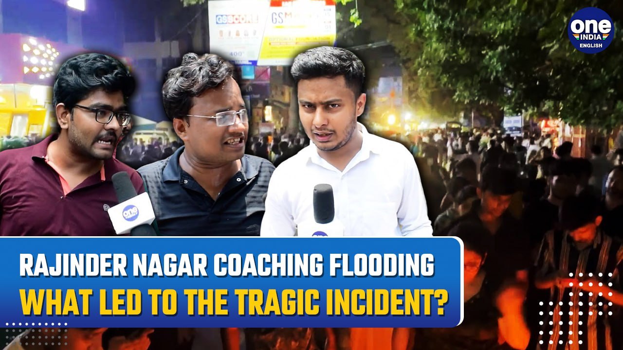 Old Rajinder Nagar Horror: Students Distressed, Angry Post The Tragic Death of Three Students| Watch