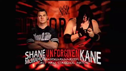 WWE Unforgiven 2003 - Kane vs Shane McMahon (Last Man Standing Match)