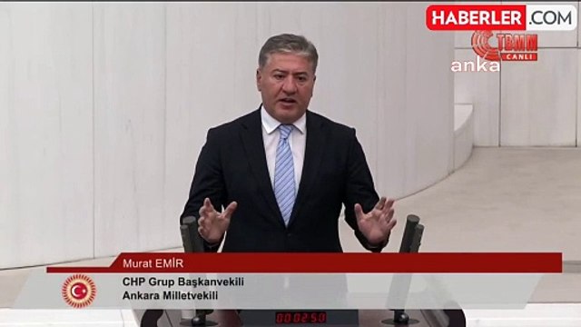 CHP Milletvekili Murat Emir, Hayvanları Koruma Kanunu'nda Değişiklik Yapılmasına Dair Kanun Teklifi'ne Karşı Çıktı