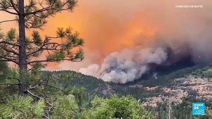 Estados Unidos: continúa fuera de control el incendio Park, en California