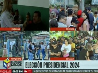 Más de 6 mil electores ejercen su voto en la Unidad Educativa Miguel Antonio Caro de Caracas