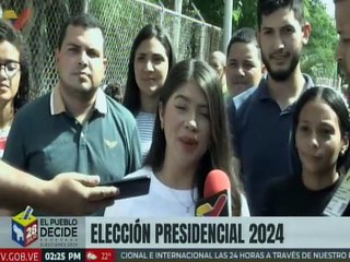 Vocera del Comando de Campaña Génesis Garvett: Hoy escribimos una página en la historia de Venezuela