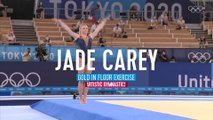 Jade Carey takes Gold in Women’s Floor Exercise