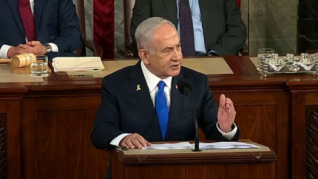 Iran is behind all the terrorism - Netanyahu tells Congress _ FOX 5 News