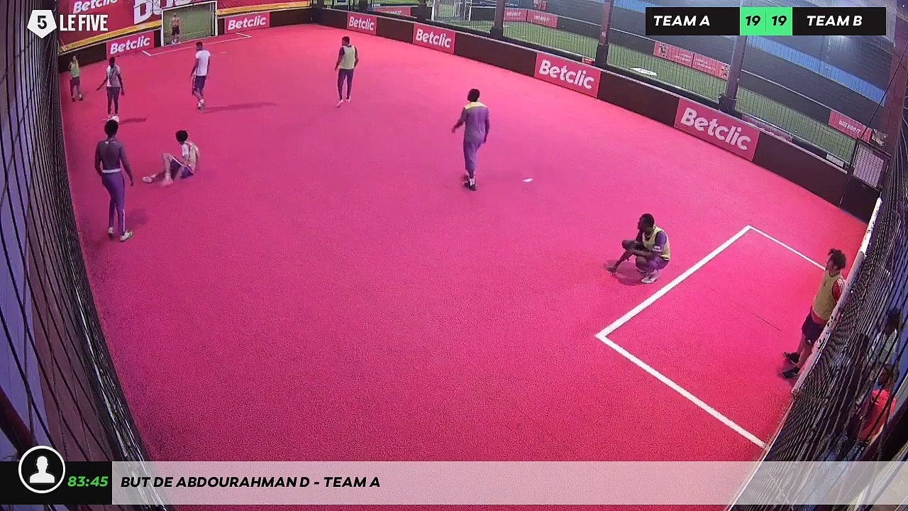 But de Abdourahman D - Team A