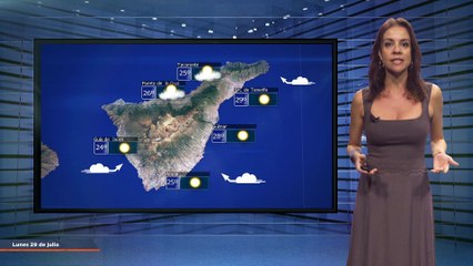 La previsión del tiempo en Canarias para el 29 de julio de 2024, en Atlántico Televisión.