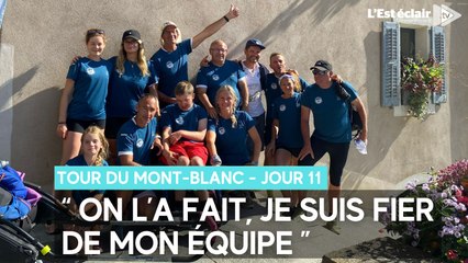 Le tour du Mont-Blanc en fauteuil roulant, jour 11 : “ On l’a fait, je suis fier de mon équipe ”
