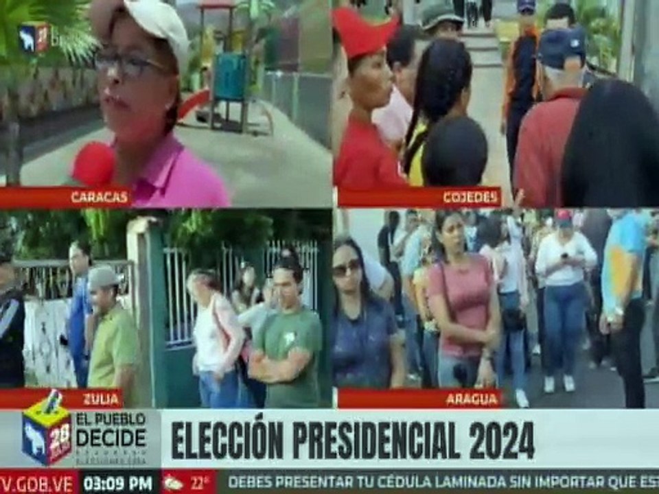 Caraqueños invitan a todos los venezolanos a sufragar y ejercer su derecho al voto