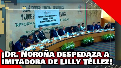 Download Video: ¡VE! ¡el Dr. Noroña despedaza a otra imitadora de Lilly Téllez por defender a Norma ‘Ra-piña’!