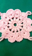 very easy crochet flower #youtubeshorts  #crochetflowertutorial #flowercrochet #crochetflower
