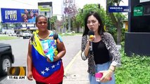 Migrante venezolana en Honduras rompe en llanto al hablar de las elecciones