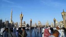 Umbrella Closing Beautiful of View in Mosque Nabwi Madina Munawara//مسجد نبوی مدینہ منورہ میں چھتری بند کرنے کا خوبصورت منظر