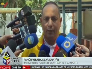 Min. Araguayán: Sector transporte reporta total normalidad en el funcionamiento a nivel