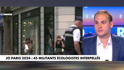 Wandrille de Guerpel n'est pas surpris par l'interpellation de 45 militants écologistes en marge des JO 2024