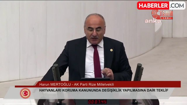 TBMM'de Sokak Hayvanlarıyla İlgili Yasa Tasarısı Tartışması