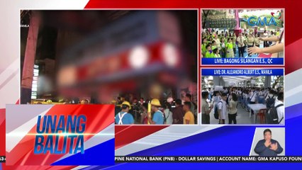 Commercial building sa Taft Avenue, nasunog | Unang Balita