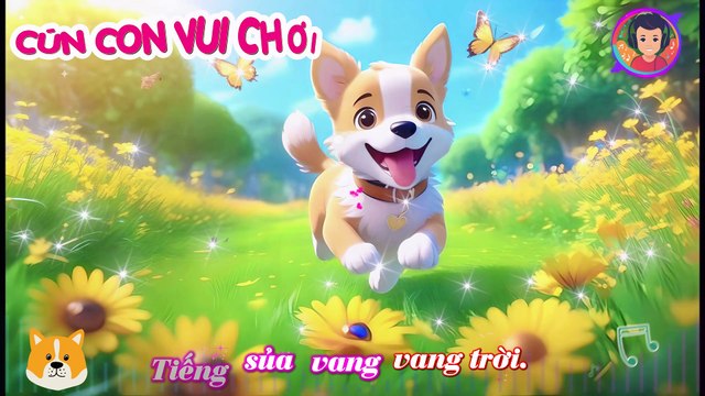 Cún Con Vui Chơi | Bài Hát Thiếu Nhi Vui Nhộn Siêu Hay