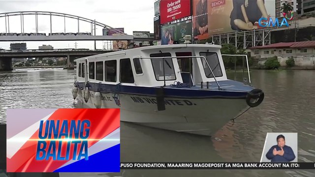 Pasig River ferry service limited operations today (July 29, 2024) | Unang Balita