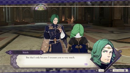 Fire Emblem Three Houses - Seteth and Flayn