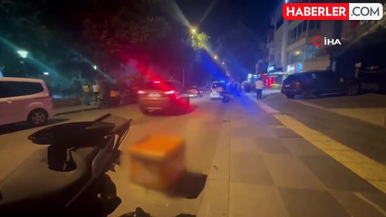 Ankara'da resmi plakalı araç motokurye ile çarpıştı: 1 yaralı