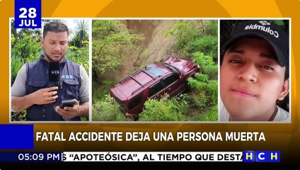 Tải video: Fatal accidente vial deja una persona muerta en Copán Ruinas