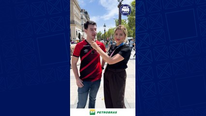 Monsieur Resenha: torcedor monta o atleta perfeito nas Olimpíadas