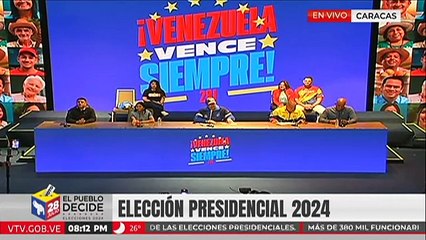 Dirección del Comando de Campaña "Venezuela Nuestra del Siglo XXI" ofrece declaraciones al país