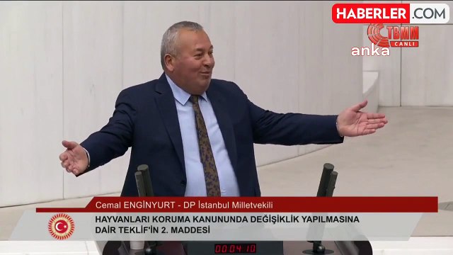 TBMM'de Sokak Hayvanlarına İlişkin Yasa Tasarısı Tartışması