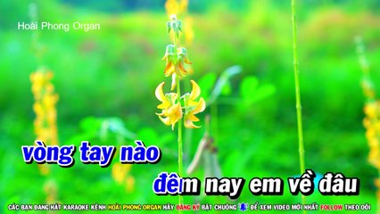 Karaoke Chàng Trai Si Tình (Beat Hay) Cm Nhạc Sống Tone Nam - Hoài Phong Organ