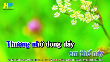 Karaoke Lại Nhớ Người Yêu (Beat Hay) Tone Nam Nhạc Sống - Hoài Phong