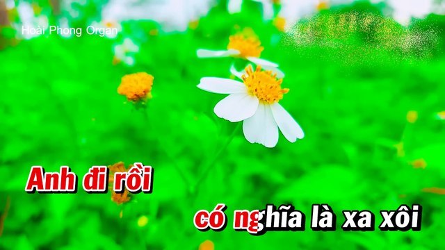 Karaoke Người Thương Kẻ Nhớ (Beat Hay) Tone Nữ Nhạc Sống - Hoài Phong Organ