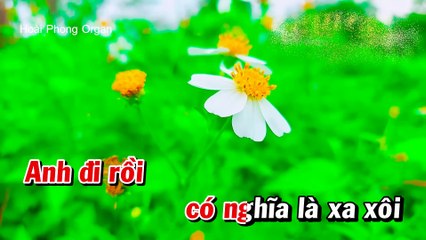 Karaoke Người Thương Kẻ Nhớ (Beat Hay) Tone Nữ Nhạc Sống - Hoài Phong Organ