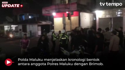 Polda Maluku Jelaskan Alasan Polisi Vs Polisi Adu Senjata di Tual Maluku