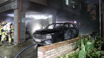 인천 논현동 주차장 차량에서 불...3,800만 원 피해 / YTN