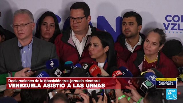 Se nos impide el acceso al CNE : oposición denuncia irregularidades en las elecciones venezolanas