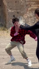 Esto pasa cuando retas a un profesional