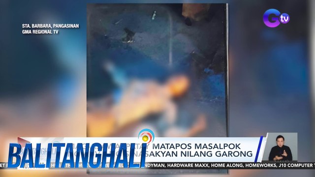 Mag-asawa, patay matapos masalpok ng AUV ang sinasakyan nilang garong | Balitanghali