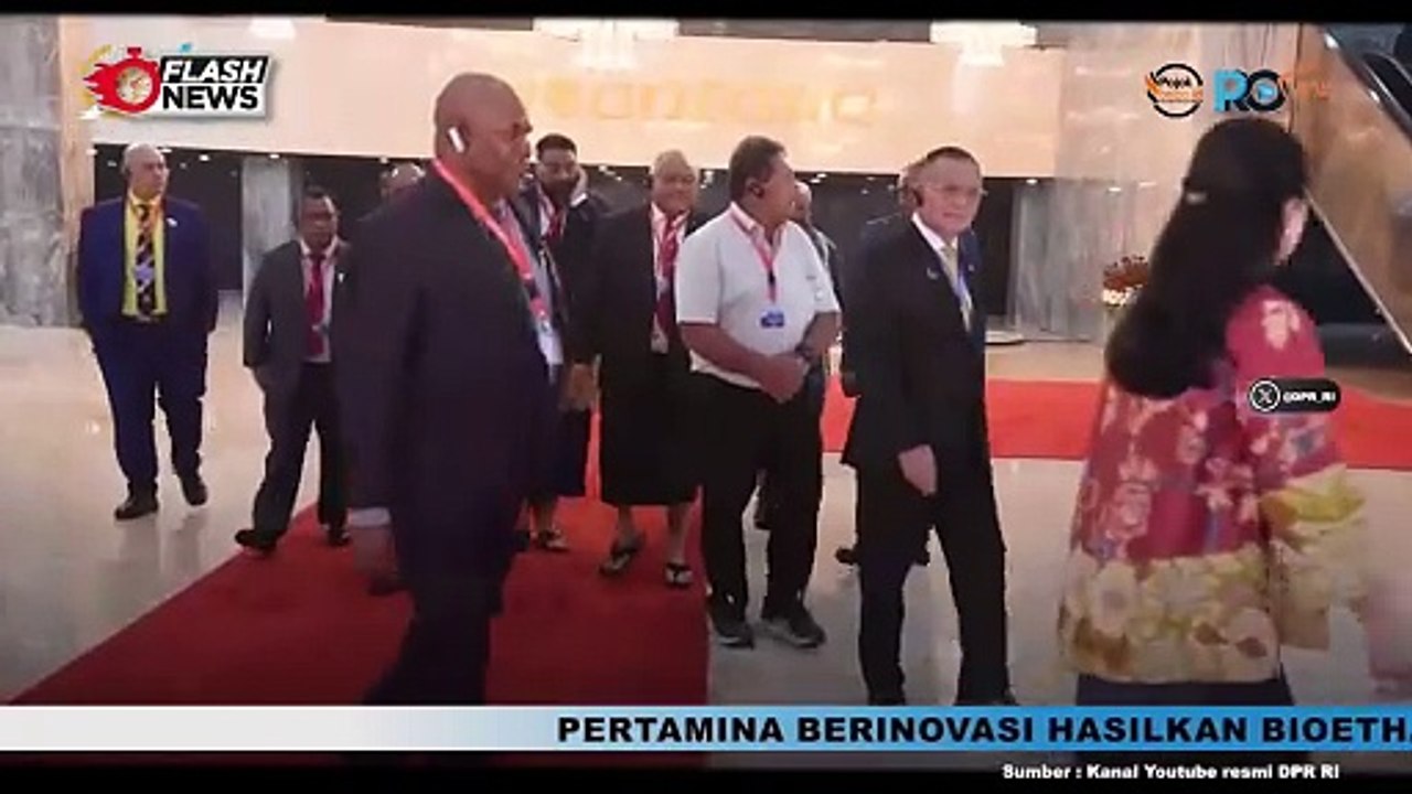 Ketua DPR RI Ajak Delegasi IPPP Tour Building di Kompleks Parlemen