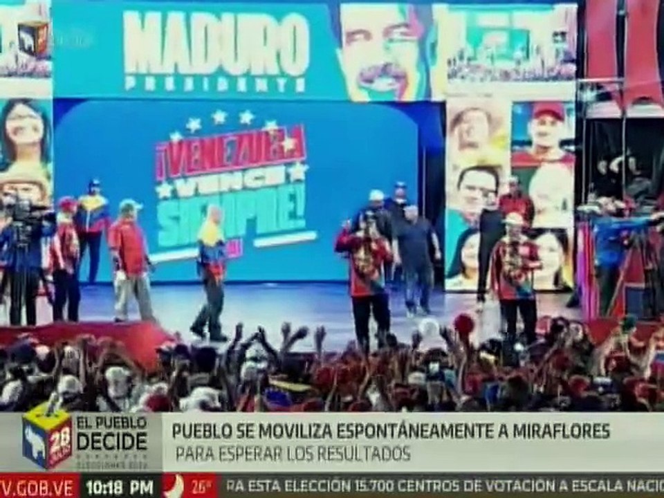 Pueblo venezolano celebra el cumpleaños del Comandante Eterno Hugo Chávez desde Miraflores