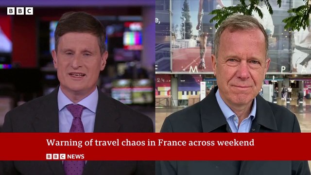 France travel disruption to last all weekend after arson attacks | BBC News
