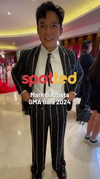 For singer Mark Bautista, this track by Italian rock band Måneskin is his current fave. #GMAGala2024 #EntertainmentNewsPH