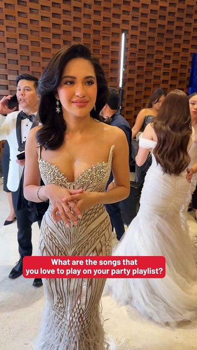 Can you guess what songs are on singer-actress Julie Anne San Jose’s party playlist? #GMAGala2024 #EntertainmentNewsPH