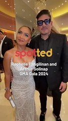 Rochelle Pangilinan and hubby Arthur Solinap get candid about their playlist. #GMAGala2024 #EntertainmentNewsPH
