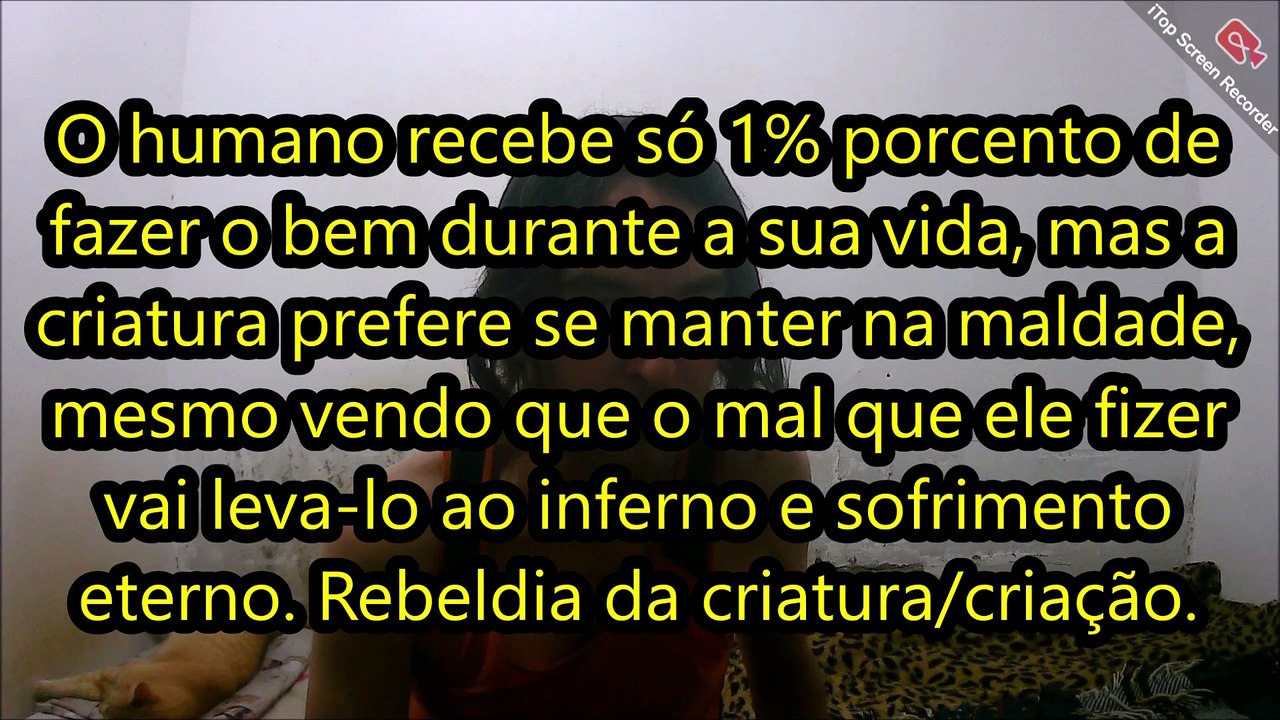 Toda a Criação que Existe é Imperfeita.
