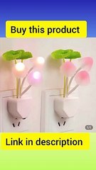 Automatic Sensor Light Night, Automatic Color Changing, Romantic Flower , LED Night Lights Flower Mushroom Lamp Bedroom kids room Home