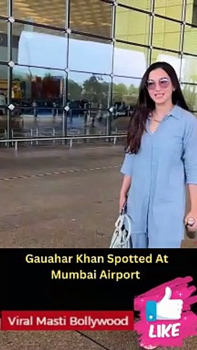 Gauahar Khan, Malaika Arora & Pooja Hegde Spotted at Airport and Town Viral Masti Bollywood