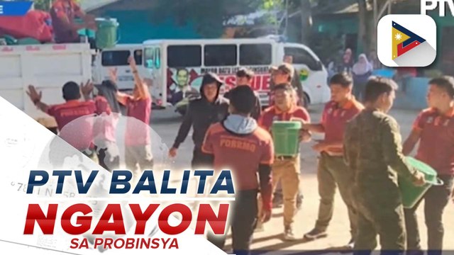 Mga apketado ng armed clash sa Datu Odin Sinsuat, nakatanggap ng relief packs