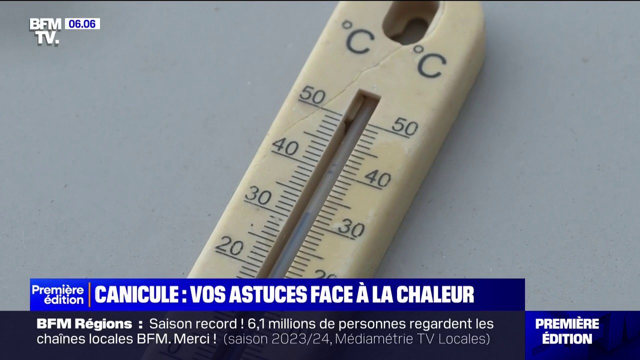 Canicule: vos astuces face aux fortes chaleurs